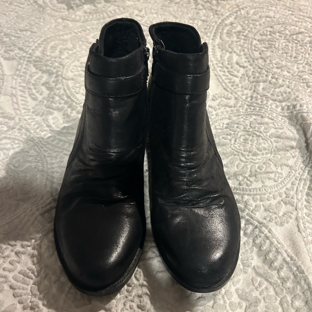 BareTraps Black Ankle Booties